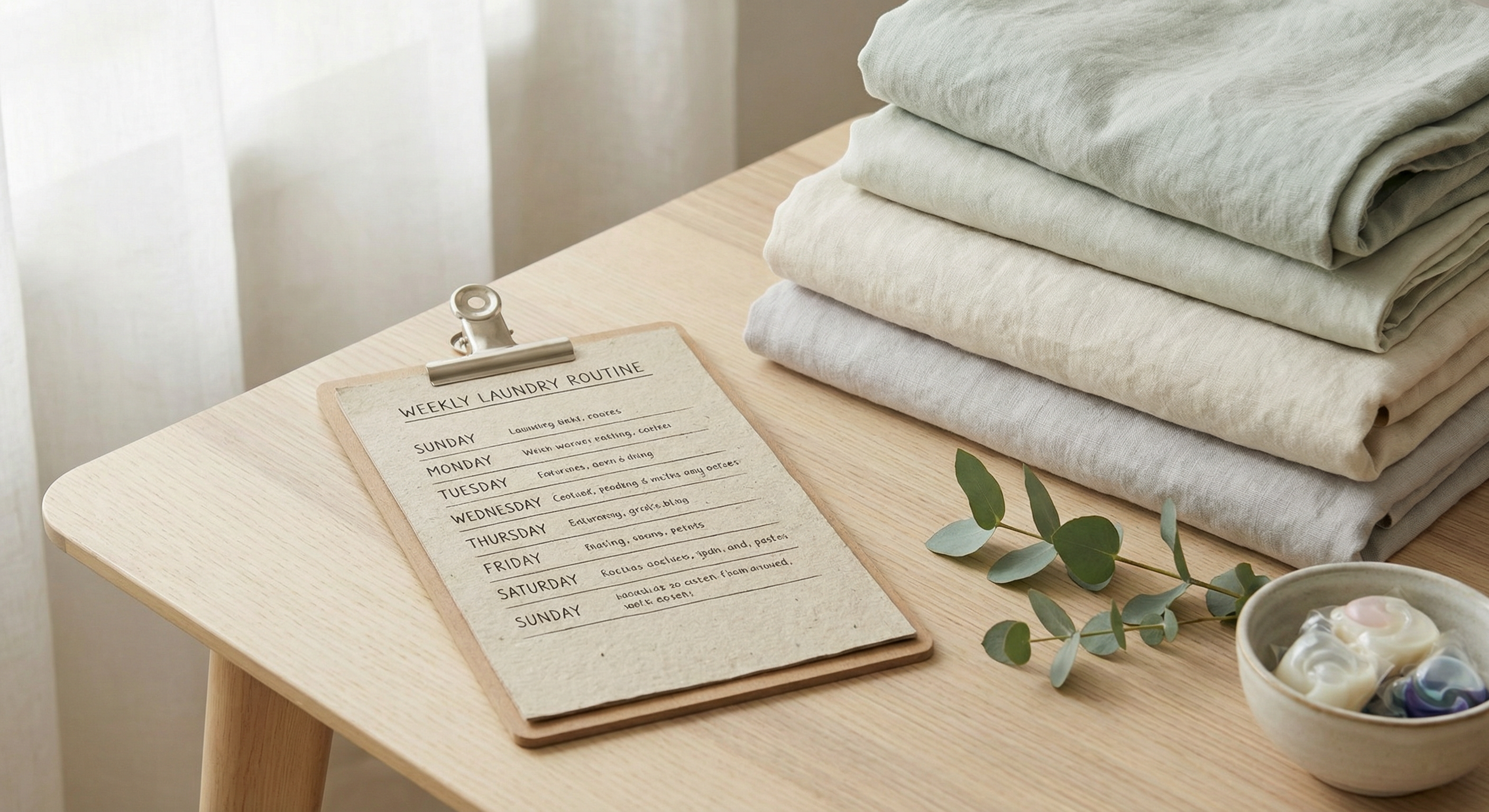 Suggest a laundry guide